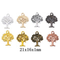 Zinc Alloy Tree Charm Pendant No.177684 for DIY Necklace Bracelet Jewelry Making view 1