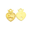 Zinc Alloy Heart Lock Charm Pendant No.364022 for DIY Necklace Bracelet Jewelry Making view 4