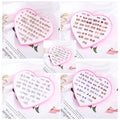 Elegant Korean Rhinestone Alloy Mini Stud Set In Heart Shaped Plastic Display Box Earrings view 1