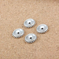 Silver Zinc Alloy Circle Jewelry Findings Accessories for DIY Jewelry Making view 2