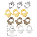 Zinc Alloy Hand Jewelry Findings Accessories for DIY Jewelry Making view 1