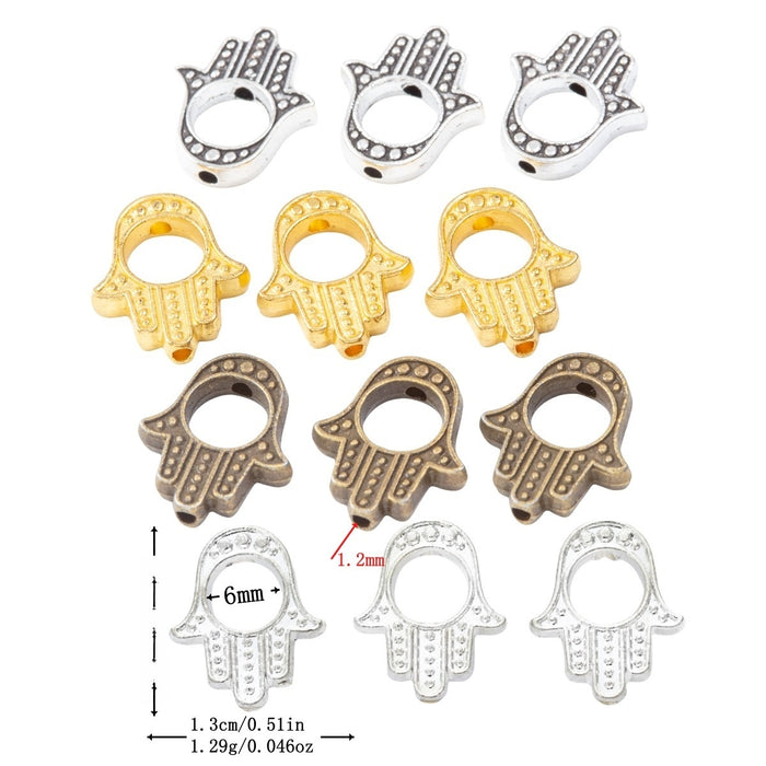 Zinc Alloy Hand Jewelry Findings Accessories for DIY Jewelry Making