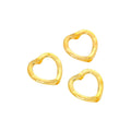 Zinc Alloy Heart Charm Pendant No.053483 for DIY Necklace Bracelet Jewelry Making view 3