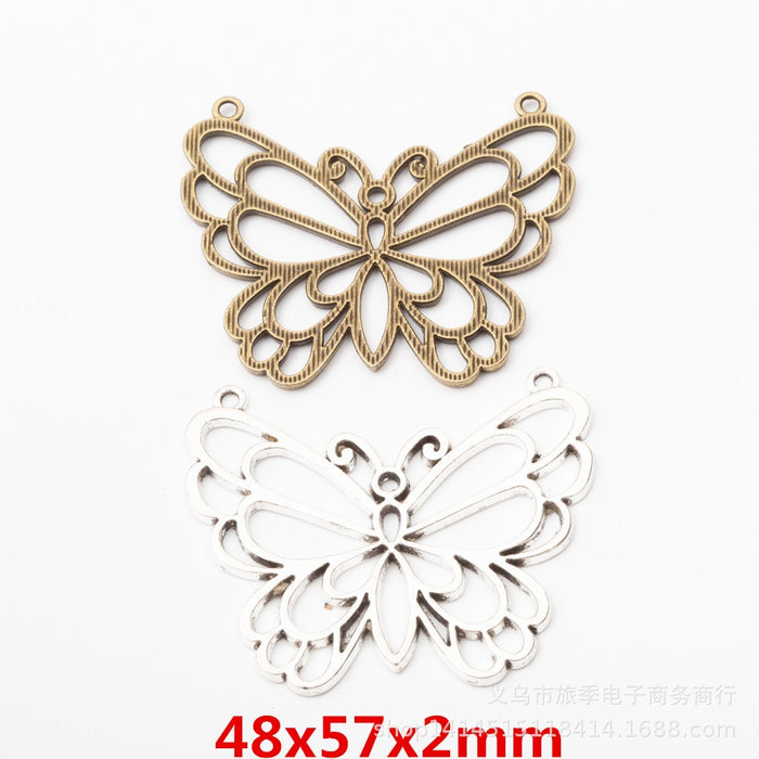 Zinc Alloy Butterfly Charm Pendant No.710159 for DIY Necklace Bracelet Jewelry Making