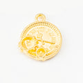 Zinc Alloy Gear Clock Charm Pendant No.132892 for DIY Necklace Bracelet Jewelry Making view 4