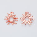 Zinc Alloy Sun Charm Pendant No.668149 for DIY Necklace Bracelet Jewelry Making view 5