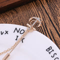 Trendy Original European American Vintage Arrow Brooch Pin Alloy Personalized Clothing Accessory view 2