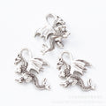Zinc Alloy Flying Dragon Charm Pendant No.957850 for DIY Necklace Bracelet Jewelry Making view 2