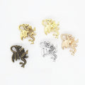 Zinc Alloy Flying Dragon Charm Pendant No.957850 for DIY Necklace Bracelet Jewelry Making view 1