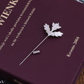 Alloy Leaf Brooch Pin For Men And Women, Casual Tree Leaf Lapel Pin Fashion Accessory view 4