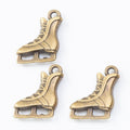 Zinc Alloy Ice Skate Charm Pendant No.946250 for DIY Necklace Bracelet Jewelry Making view 3