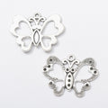 Zinc Alloy Butterfly Charm Pendant No.811265 for DIY Necklace Bracelet Jewelry Making view 2