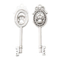 Zinc Alloy Crown Key Charm Pendant No.533081 for DIY Necklace Bracelet Jewelry Making view 3