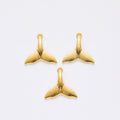 Zinc Alloy Whale Tail Charm Pendant No.850168 for DIY Necklace Bracelet Jewelry Making view 4