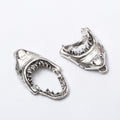 Zinc Alloy Shark Mouth Charm Pendant for DIY Necklace Bracelet Jewelry Making view 3