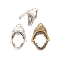 Zinc Alloy Shark Mouth Charm Pendant for DIY Necklace Bracelet Jewelry Making view 5