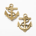 Zinc Alloy Anchor Charm Pendant No.881012 for DIY Necklace Bracelet Jewelry Making view 3