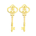 Zinc Alloy Crown Key Charm Pendant No.517811 for DIY Necklace Bracelet Jewelry Making view 3