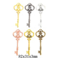 Zinc Alloy Crown Key Charm Pendant No.517811 for DIY Necklace Bracelet Jewelry Making view 1