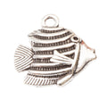 Zinc Alloy Fish Charm Pendant No.665466 for DIY Necklace Bracelet Jewelry Making view 3