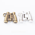 Zinc Alloy Binoculars Charm Pendant No.314830 for DIY Necklace Bracelet Jewelry Making view 1