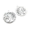 Zinc Alloy Tree Of Life Charm Pendant No.466368 for DIY Necklace Bracelet Jewelry Making view 3