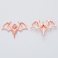 Zinc Alloy Bat Charm Pendant No.639512 for DIY Necklace Bracelet Jewelry Making view 3