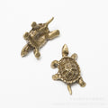 Zinc Alloy Turtle Charm Pendant No.360801 for DIY Necklace Bracelet Jewelry Making view 3