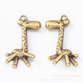 Zinc Alloy Giraffe Charm Pendant No.185245 for DIY Necklace Bracelet Jewelry Making view 3