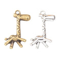 Zinc Alloy Giraffe Charm Pendant No.185245 for DIY Necklace Bracelet Jewelry Making view 4