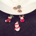 Korean Style Cute Cartoon Christmas Brooch Three Piece Set For Girls Boys Holiday Gift Pin view 4