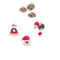 Korean Style Cute Cartoon Christmas Brooch Three Piece Set For Girls Boys Holiday Gift Pin view 5