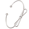 Sweet Fresh Korean Style Open Bangle Bracelet For Women, Bowknot Student Fashion Hand Jewelry view 3