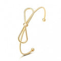 Sweet Fresh Korean Style Open Bangle Bracelet For Women, Bowknot Student Fashion Hand Jewelry view 2