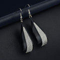 Elegant Gold Alloy Teardrop Dangle Drop With Sparkling Rhinestone Accent Women's Fashion Earrings view 4