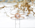 Creative Cross Line Women Ring With Cubic Zirconia, Copper Rose Gold Plated Fashion Jewelry view 5