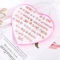 Elegant Korean Style Geometric Alloy Rhinestone Star Flower Animal Shape Stud Set Women's Earrings view 2