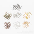 DIY Metal Closed Jump Rings Connector Rings For Earrings Bracelets Necklaces Jewelry Making view 1