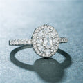 Fashion Versatile Full Zircon Ring For Women, Party Gathering Finger Jewelry Accessory view 4