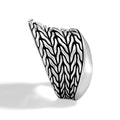 Vintage Statement Textured Women Ring Creative Hip Hop Style Finger Jewelry Accessory view 3