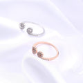 Korean Trendy Open Rhinestone Tightening Headband Ring Simple Versatile Monkey King Finger Ring view 1