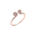 Korean Trendy Open Rhinestone Tightening Headband Ring Simple Versatile Monkey King Finger Ring view 5