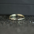 Fashion Simple Couple Ring With Micro Pave Zircon Women Finger Ring And Pinky Ring view 2