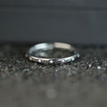 Fashion Simple Couple Ring With Micro Pave Zircon Women Finger Ring And Pinky Ring view 3