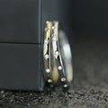 Fashion Simple Couple Ring With Micro Pave Zircon Women Finger Ring And Pinky Ring view 1