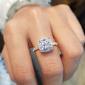Exquisite Full Zircon Micro Pave Ring For Women European American Fashion Finger Accessory view 4