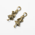 Zinc Alloy Girl Charm Pendant No.905697 for DIY Necklace Bracelet Jewelry Making view 3