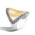 Vintage Statement Textured Enamel Ring Unisex European American Fashion Finger Jewelry view 1