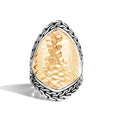 Vintage Statement Textured Enamel Ring Unisex European American Fashion Finger Jewelry view 2