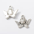 Zinc Alloy Angel Charm Pendant No.631607 for DIY Necklace Bracelet Jewelry Making view 3